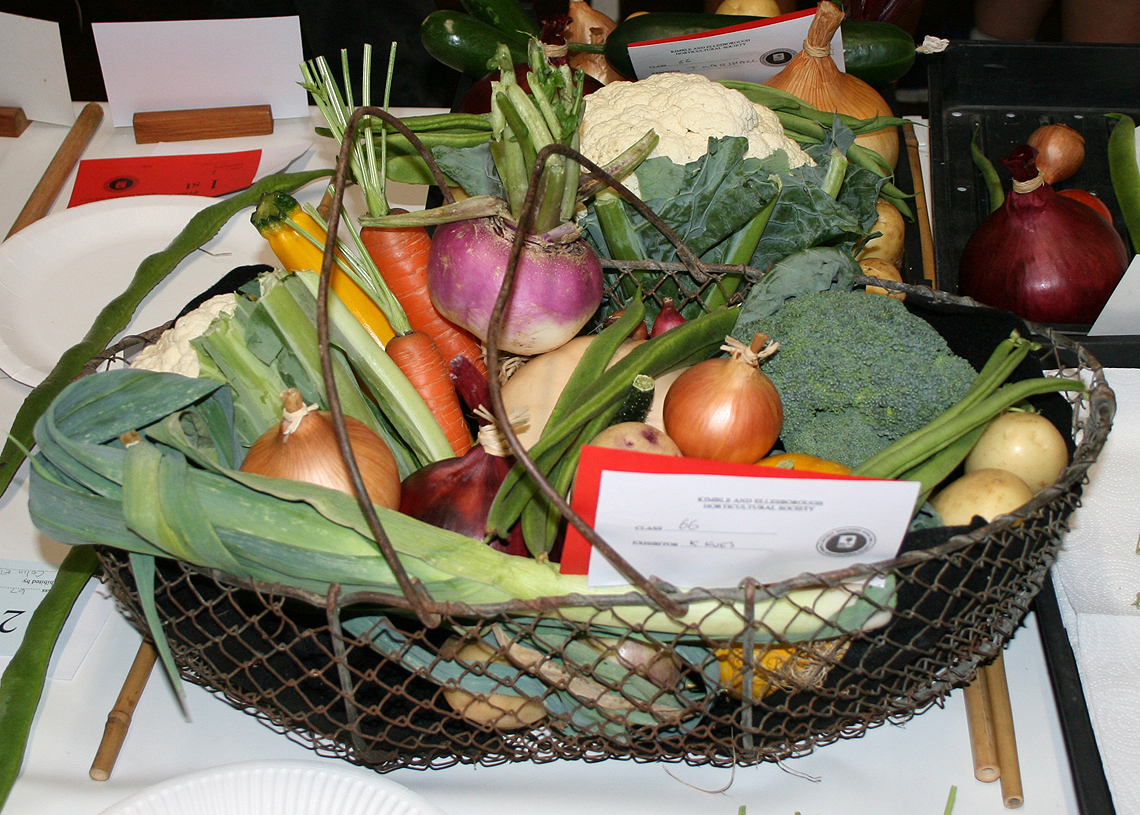 Autumn Show 2024 -Class 66 - Basket of Vegetables 1140x815