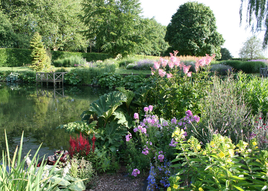 The Grange - planting on the island 