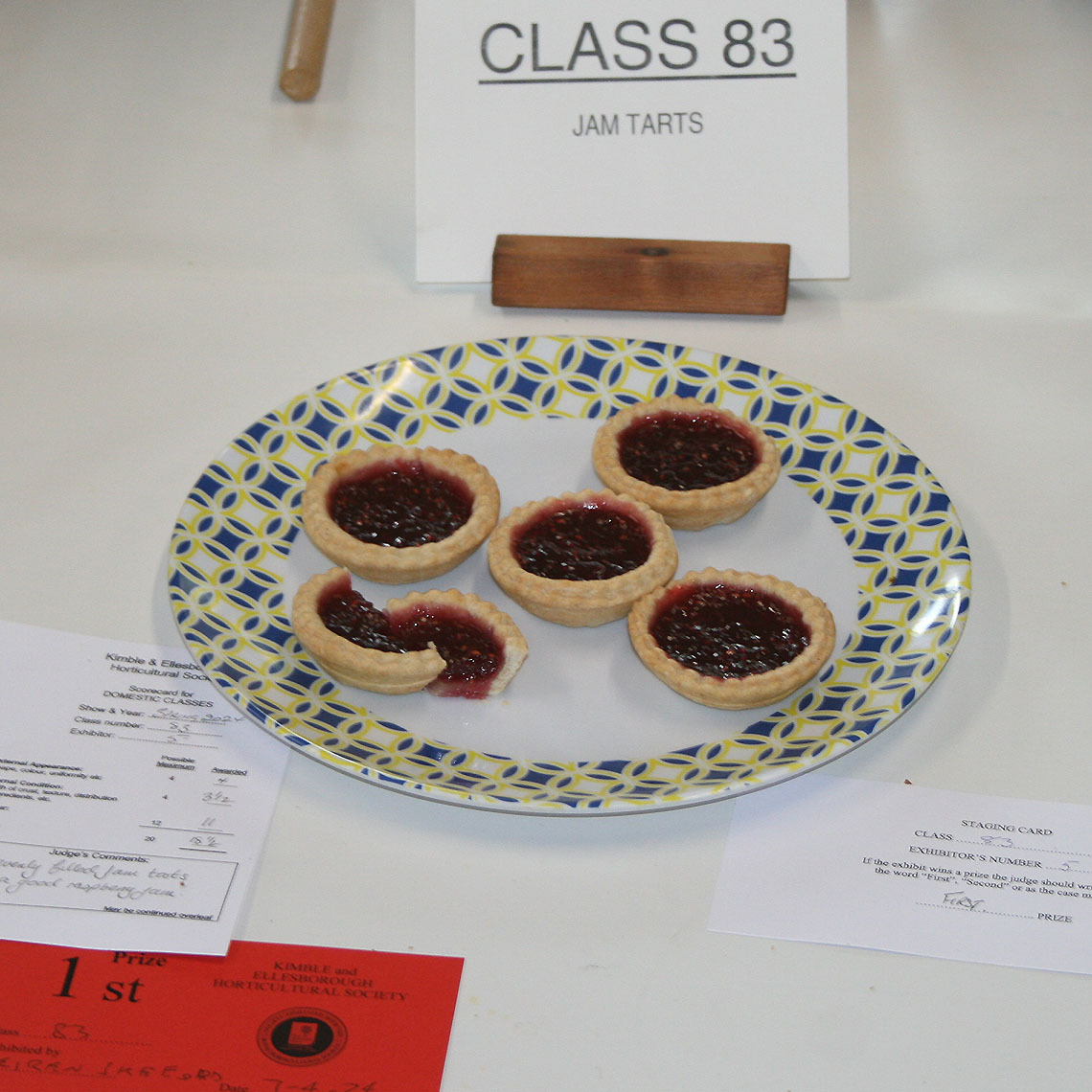 Class 83 - Jam Tarts